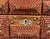 Antique European Tramp Art Keepsake Box With Red Velvet and Brass Details For Sale In New York - Image 6 of 7