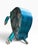 Vintage Turquoise Metal Turtle Table Lamp | Sculptural Wire Mesh Accent Light For Sale - Image 4 of 5