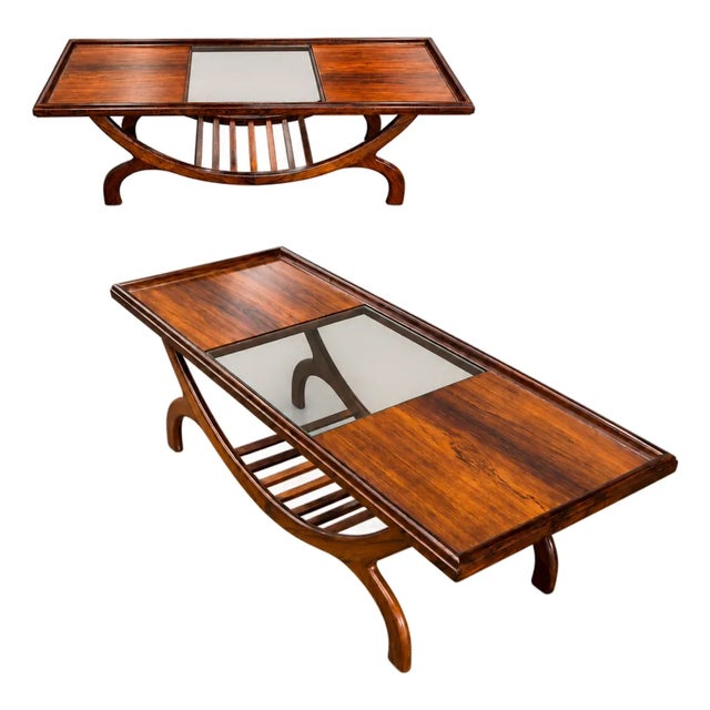 Brazilian Modern Rosewood Coffee Table by Liceu de Artes e Ofícios, Brazil, 1960s — Lot 962 For Sale