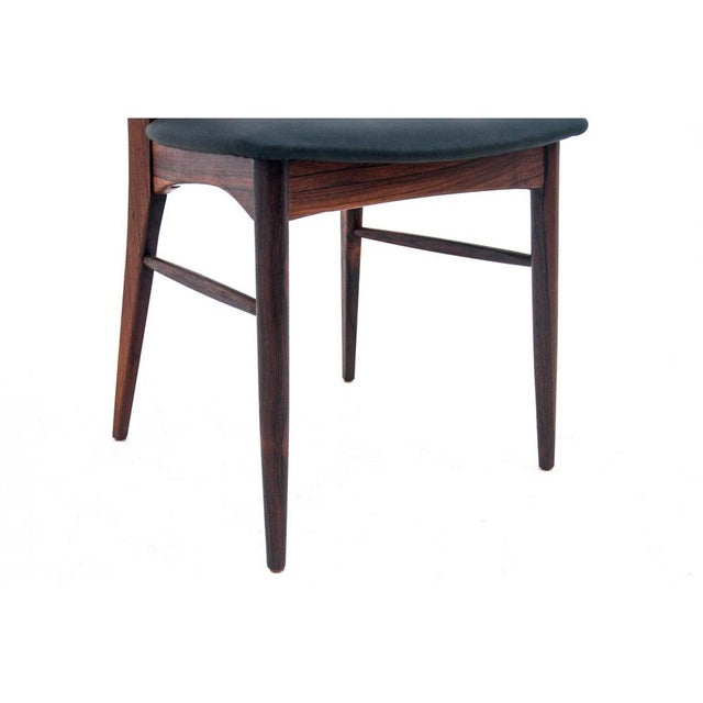 Black Vintage Danish Chair, 1960s For Sale - Image 8 of 10