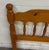 Wood Vintage Twin Size Cannonball Spindle Headboard Bedframe For Sale - Image 7 of 8