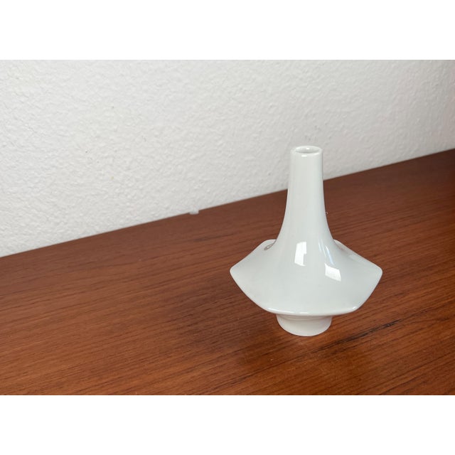 Vintage German Ceramic Vase from Fürstenberg, 1970s For Sale - Image 13 of 13