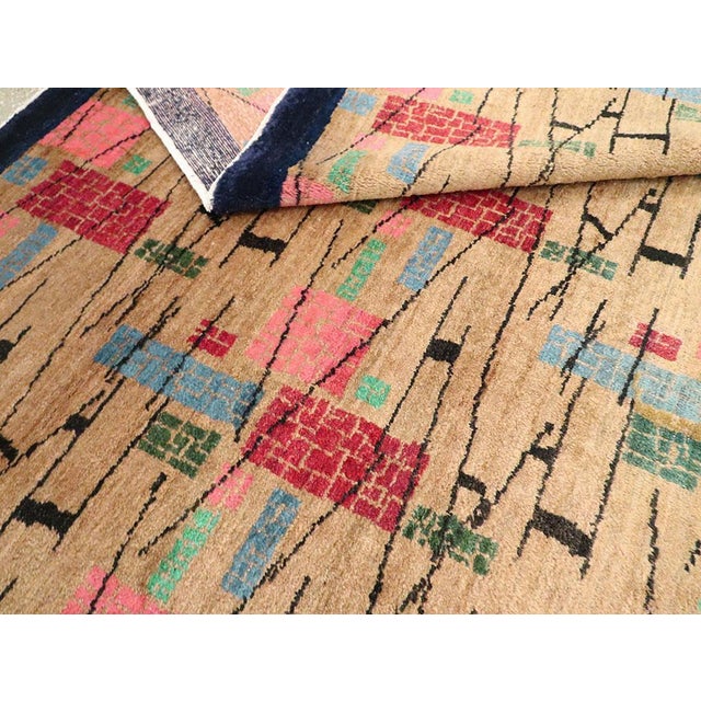 Galerie Shabab Collection Mid-20th Century Handmade Turkish Anatolian Small Room Size Carpet For Sale - Image 10 of 10