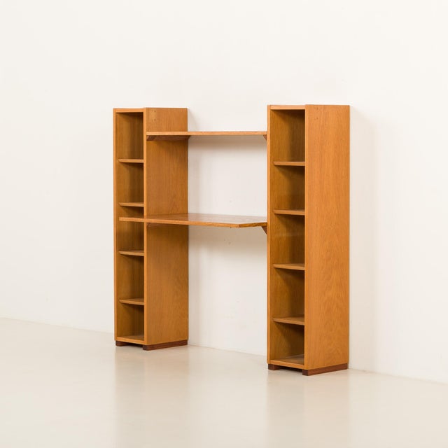 Vintage Oak Desk from Hundevad & Co., Denmark, 1970s For Sale - Image 4 of 12