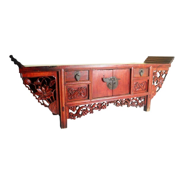 Early 19th Century Antique Chinese Petit Altar For Sale