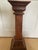 Antique Wooden Carved Column Pedestal Plant Stand For Sale - Image 4 of 12