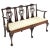 19th Century Triple Ball & Claw Armchair Style Settee Bench Sofa Chippendale For Sale - Image 13 of 13