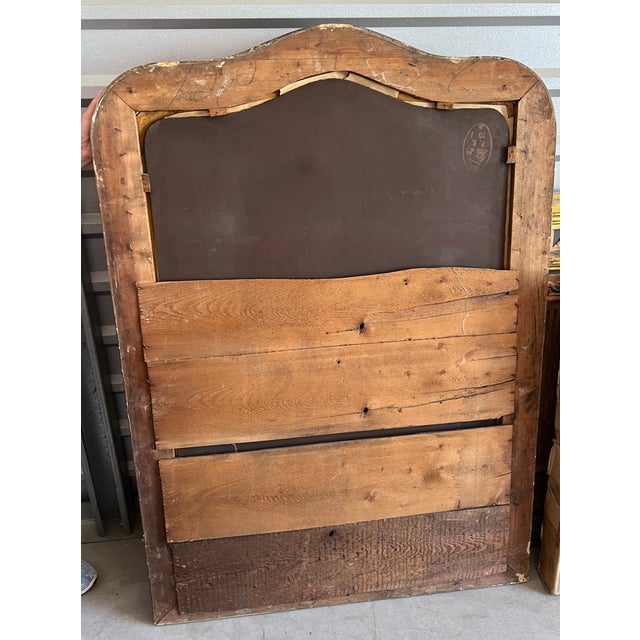 19th Century French Louis Philippe Giltwood Mirror For Sale - Image 15 of 15