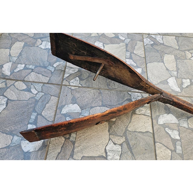 Pre-War Wooden Cheese Press For Sale - Image 5 of 8