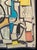 Mid 20th Century Cubist Abstract Composition, Marker & Graphite on Paper, Signed J. Forneris For Sale - Image 5 of 6