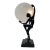 Vintage Art Deco Moon Lady Lamp For Sale