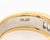 Metal Vintage Platinum, 18k Gold, and Diamond Ring For Sale - Image 7 of 8