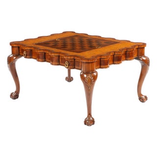 1970s Maitland Smith Chess Games Coffee Table For Sale