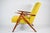 1960s Vintage Yellow Armchair, 1960s For Sale - Image 5 of 15