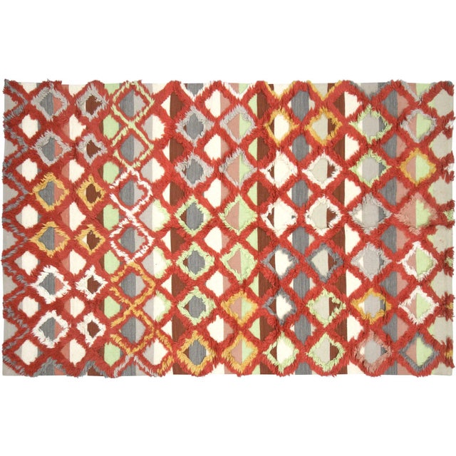 2010s 1980s Egyptian Tulu Rug For Sale - Image 5 of 5