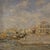 Luigi Mantovani, View of Venice with the Doge's Palace, 1920, Oil on Canvas For Sale - Image 3 of 16