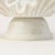 Early 21st Century Luxe Carved Marble Ruffle Bowl on Pedestal 12" For Sale - Image 5 of 18
