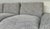 Modern Gray Chevron Bolster Sofa For Sale In Atlanta - Image 6 of 8