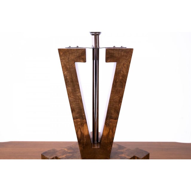 Art Deco Lamps, Poland, 1950s, Set of 2 For Sale - Image 6 of 8