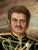 Large Portrait Oil Painting Of A Cavalry Officer, In Gold Gilt Frame. Sizes 93 X 73 Cms An old used item so will have...