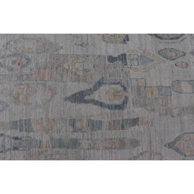 Early 21st Century Modern Tribal Rug by Keivan Woven Arts, Handwoven Wool 9'0 X 11'11 For Sale - Image 5 of 12