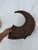 Vintage Large Wicker Cornucopia Basket For Sale - Image 4 of 5
