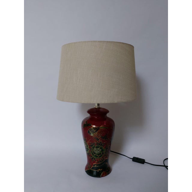 Vintage Chinese Table Lamp, 1980 For Sale - Image 9 of 18