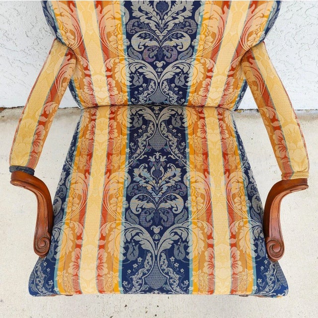 Vintage Armchair Italian Style by Andre Originals For Sale - Image 9 of 13