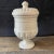 Antique Italian Apothecary Jar Venetian Malva Porcelain Urn Large For Sale - Image 9 of 14