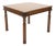 1990s Transitional Solid Wood Square Dining Table For Sale
