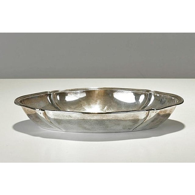 Silver Large Silver Bowl from Juwelier Gutruf, Germany, 1950s For Sale - Image 8 of 8