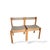 Mid-Century Stacking Dining Chairs in Beech, Set of 2 For Sale - Image 6 of 9