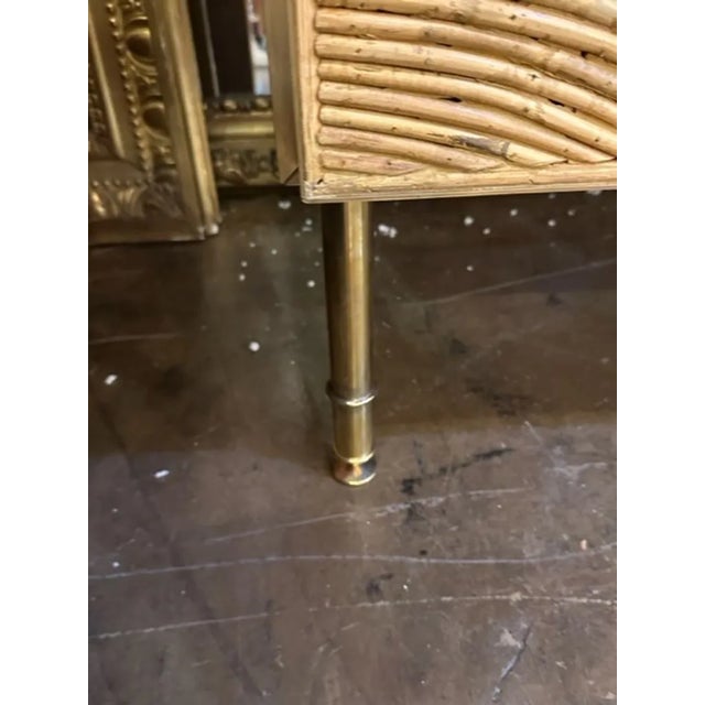 Custom Made Italian Murano Glass Cabinet For Sale In Dallas - Image 6 of 6