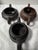 Brown Vintage Chinese YiXing Small Teapots Dragon Motif Brown/Dark 20th C. - Set of 3 For Sale - Image 8 of 12