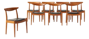 1950s W2 Dining Chairs by Hans J Wegner - Set of 8