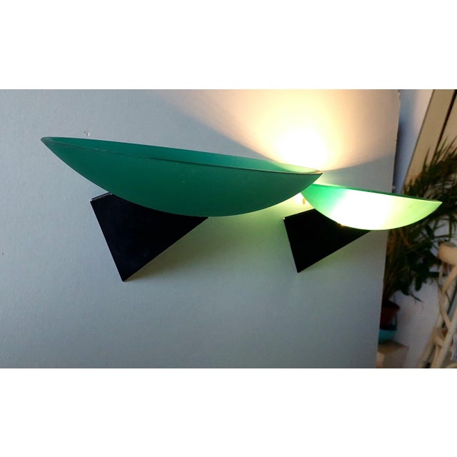 Murano Glass Due Wall Lights by Carlo Nason, 1990s, Set of 2 For Sale - Image 6 of 16