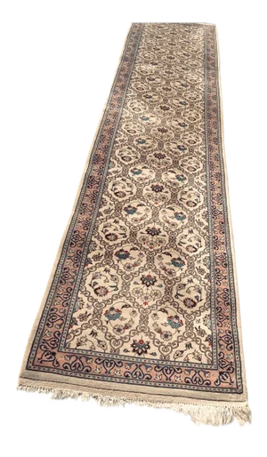 Vintage Handmade Persian Wool Runner