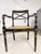 Vintage Neoclassical Lounge Chair, in colours black & gold.
