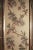 Beautiful vintage Italian chinoiserie or oriental room divider screen with stitched panels of foliage, flowers and birds...