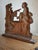 Antique Cast Iron "Rebecca at the Well" Biblical Figural Doorstop – Original Paint, C. 1890 For Sale - Image 11 of 16