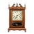 Antique Mahogany Daneker Pillar and Scroll Mantel Clock For Sale