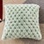 2020s Textured Green Decorative Throw Pillow 16x16 Inches For Sale - Image 5 of 10