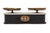 Stone Antique European Marble Top Apothecary Scale, Late 19th Century For Sale - Image 7 of 8