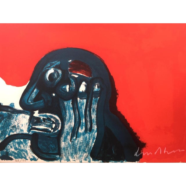 Bengt Lindström Pamela made the mistake of repeating her sentence Lithograph signed in pencil published in 1986 Numbered...