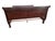 Late 20th Century Traditional Cherry Finished King Size Sleigh Bed For Sale - Image 5 of 6