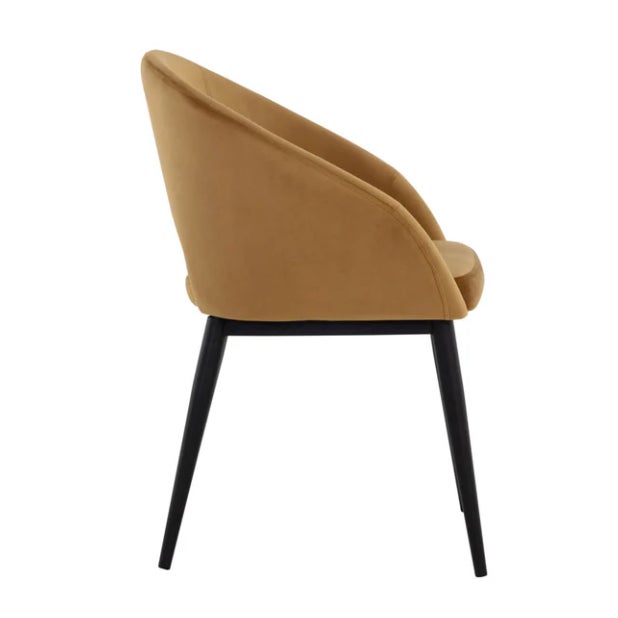 SUNPAN Pair of Thatcher Barrel Back Dining Armchair For Sale - Image 4 of 9