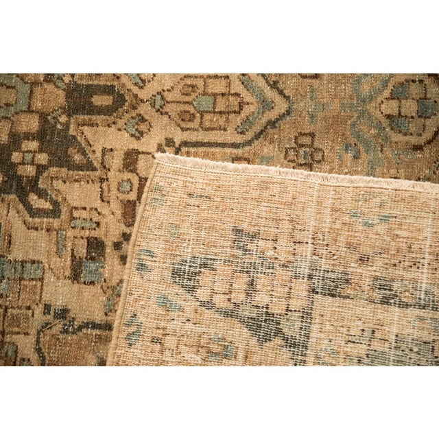 Vintage Distressed Bakhtiari Carpet - 5'5" x 7' For Sale - Image 9 of 11