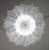 Glass Vintage Procida, Murano Clear Trasparent Glass Ceiling Light For Sale - Image 7 of 14
