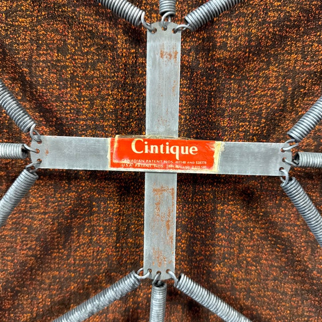 Mid 20th Century Rust Colored Danish-Style Lounge Chair For Sale - Image 12 of 12