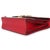 Animal Skin Red Smooth Calfskin Small Zumi Shoulder Flap Bag For Sale - Image 7 of 9